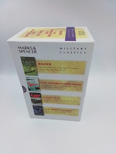 Marks And Spencer's MILITARY CLASSICS BOOKS Bader, The Dambuster Raid, D- Day 19 - Foto 10 di 16