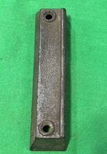 4 1/4” Door Keeper Lock Catch Rim Strike Hardware Antique Vintage CAST IRON