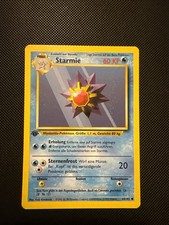 Pokémon TCG Starmie Base Set 64/102 1st Edition Common GERMAN