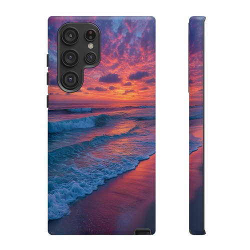 Sunset Tranquil Beach Sea Shore - Phone Cover Case for iPhone, Galaxy, Pixel - 第 258/261 張圖片