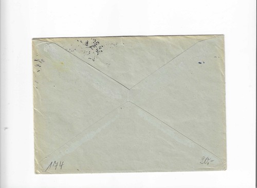 Berlin / Mi.-Nr. 101 ER FNr 1 + 102 + / auf Auslands-Brief v. Bremen nach DK - Bild 2 von 2