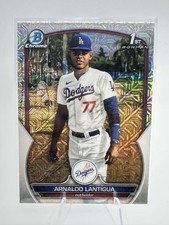 2023 Bowman Chrome #BCP-242 Arnaldo Lantigua Chrome Prospects Mojo Refractor