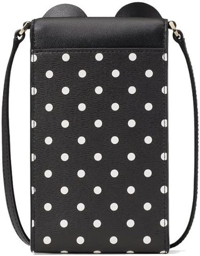 kate spade new york K4830 Minnie Mouse Crossbody Bag, Small Black X phone cross - Picture 3 of 5