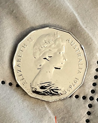 Australia 50 Cent, 1976, Excellent Condition Coin