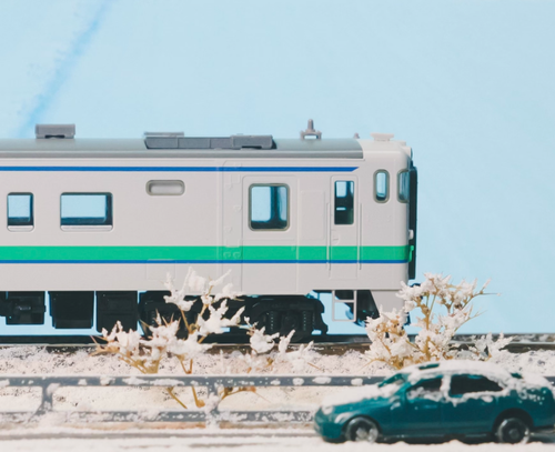 Spur N Eisenbahn Szene Vitrinenmodell Vier Jahreszeiten Eisenbahnmodell Acryl Vitrine - Bild 16 von 31