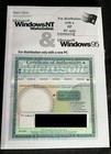 Microsoft Windows NT Workstation / Win 95 Booklet with Key & CoA - X03-32822