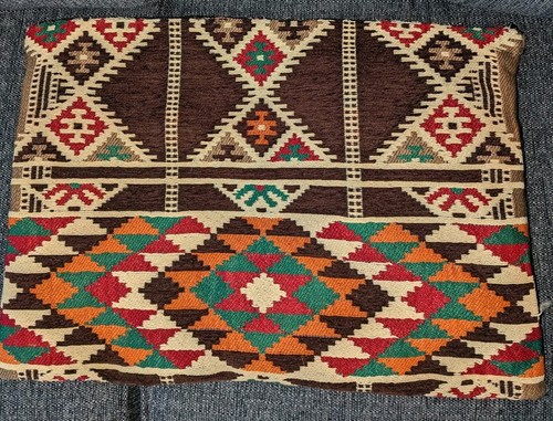 Kilim Traditional Handmade Turkish Anatolian Large Cushion Pillow Covers 24x16 - Picture 20 of 23