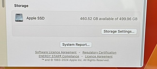 Apple MacBook Pro A1707 2017 15" Core i7-7820HQ 2,9 GHz 512GB / 16GB - AT08 - Zdjęcie 9 z 12