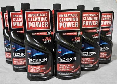 #ad Chevron Techron Concentrate Plus Fuel System Cleaner 20 oz Lot of 6 Gas Additive $79.99