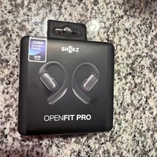 NEW - Shokz - OpenFit Pro - Open-Ear Wireless - Active Noise Reduction - Black
