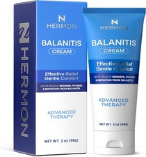 Hermon Balanitis Relief Cream: Balanitis Treatment for Men, Natural Soothing Oin