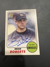 2024 Topps Archives - 1968 Fan Favorite Autographs Brian Roberts #68FF-BR (AU)