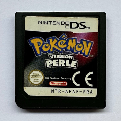 Pokemon Version Perle Nintendo DS Loose Game Cartridge Original PAL FRA