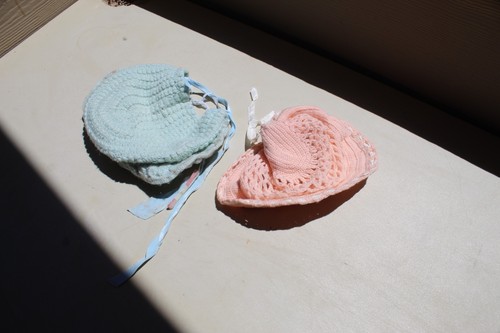 Vintage Crochet Bonnets