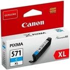 Canon Originaltinte CLI-571XL C, Größe XL, Cyan, Recyclebare Verpackung Cyan XL 
