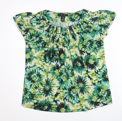 Style & Co Tunika-Bluse Damen bunt geblümt PL Petite L
