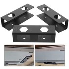 under Desk Mount Shelf for Keyboard Clamp-on Shelving Unit Laptop Holder