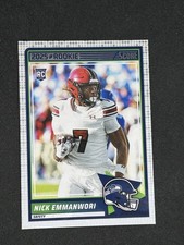 Nick Emmanwori Rookie RC 2025 Panini Score Football Card #96 Seattle Seahawks