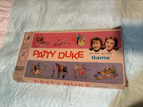 Vintage 1964 Milton Bradley Patty Duke TV Show Brettspiel komplett