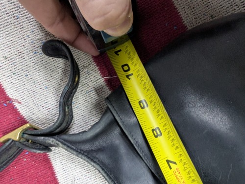 Bandolera Coach Legacy de Colección Pequeño Bolsillo con Cremallera 9136 Cuero Negro - Imagen 13 de 13