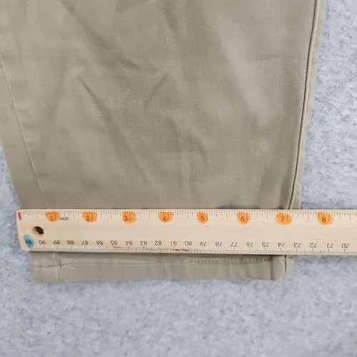 Pantalon homme Peter Millar couronne satin signature 5 poches beige 34 droit - Photo 10/11