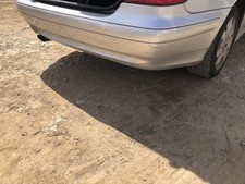 1998-2003 MERCEDES BENZ CLK320 Rear Bumper Assembly Silver Convertible    954936