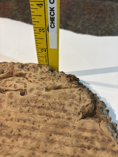 Burl Figured Wood Slab Resin Table End Top Woodworking Boards - Picture 20 of 22