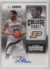 2016-17 Panini Contenders Draft Picks AJ Hammons Daniel Hamilton Rookie Auto RC