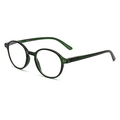 Gafas de lectura redondas retro de primera elección para mujeres hombres elegantes marcos faciales estrechos lectores - Imagen 5 de 66