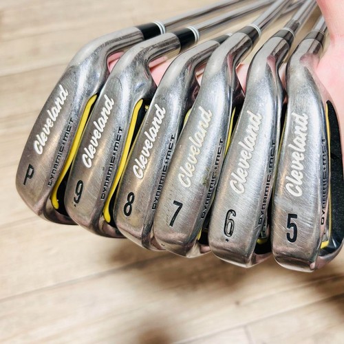 (Cleveland) Iron Set 6Piece CG7 5-PW Flex S Shaft Flight Speed Steel used golf - Picture 20 of 24