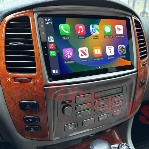 Wireless Android 14 CarPlay For Toyota Land Cruiser Lexus LX470 02-07 Car Stereo - Picture 7 of 20