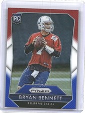 2015 Panini Prizm Rookies Red White & Blue Prizm Bryan Bennett #211 RC Colts