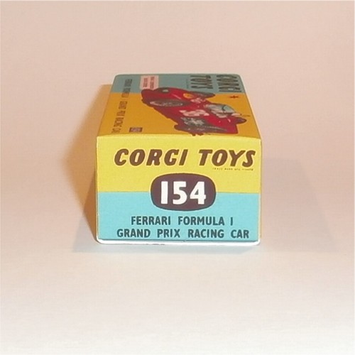Corgi Toys  154 Ferrari F1 Grand Prix Racing Car Repro Box - Picture 3 of 4