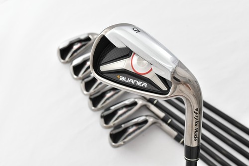 7 pezzi TaylorMade BURNER set di ferri 5-6-7-8-9-P-A REAX Superfast Flex R RH mazza da golf