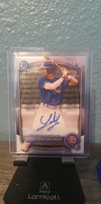 2025 Bowman Chrome Yahil Melendez Auto 1st Bowman #CPA-YM Cubs SP