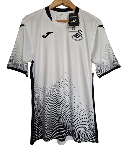 Swansea City Football Home Shirt 2020/21 Mens Size Medium PTP 20" Joma BNWT