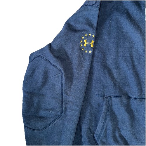 Under Armour Sweatshirt Herren Gr. L blau FreedomXProject Rock Zip Hoodie - Bild 6 von 8