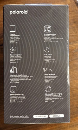 Polaroid Flip Instant Camera with Sonar Autofocus and Retro Design + FILM - Picture 4 of 5