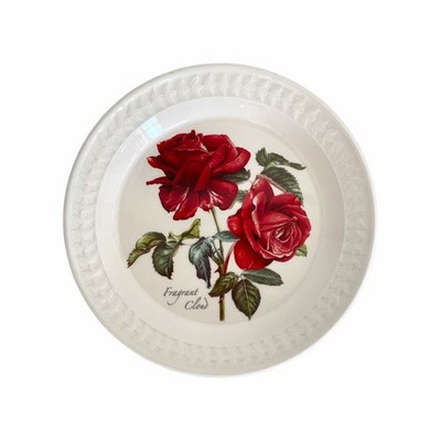 Portmeirion Keramik Teller Botanic Roses Fragrant Cloud