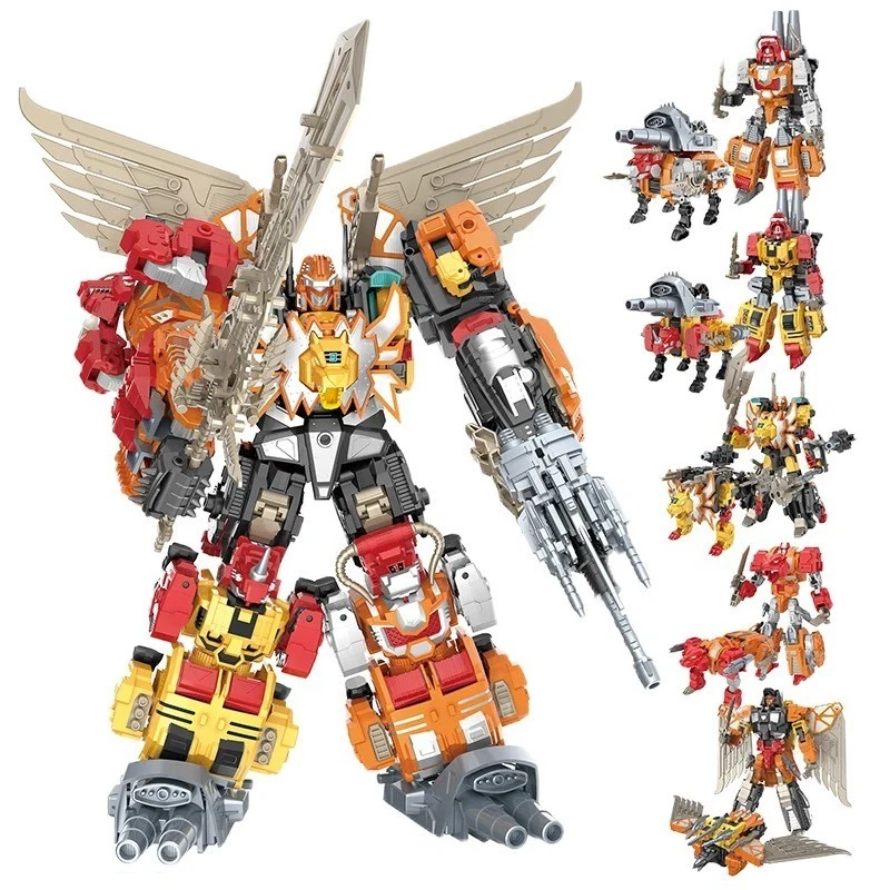 6 en 1 Predacons Combiners Wars KO Transformers Predaking G1 30 cm Sin caja Instock Foto 2 de 4