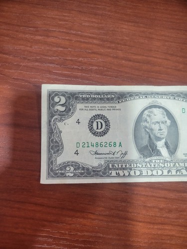 1976 Two $2 Dollar Bill - D21486268A - Picture 14 of 19