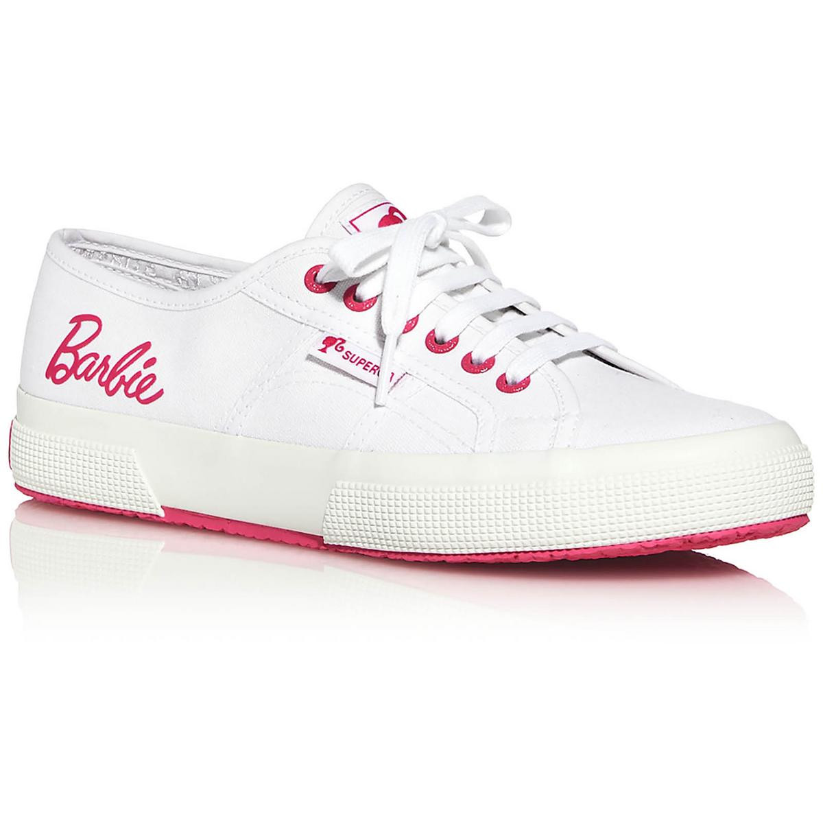 Женская парусиновая обувь для скейтбординга Superga Barbie розового цвета, кроссовки 8 Medium (B, M) BHFO 3877