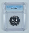 1957 Franklin Half Dollar PR69 ICG