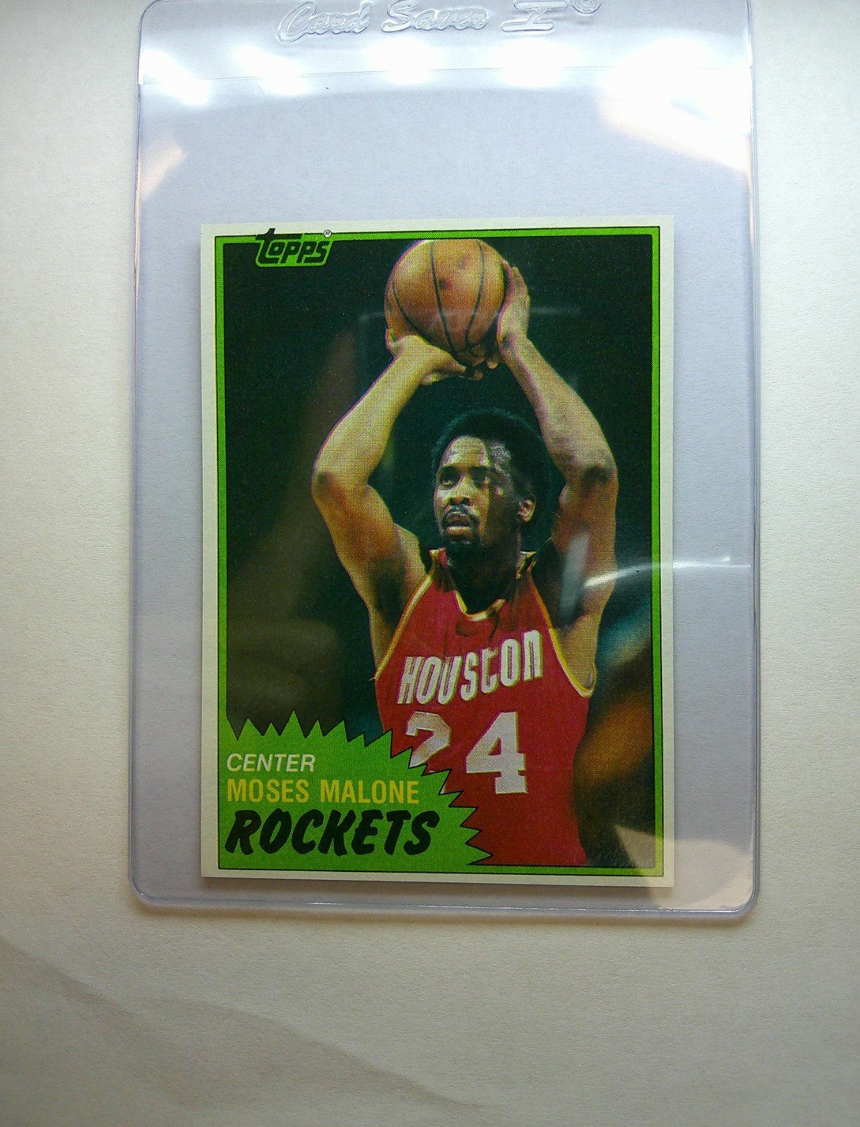 1981-82 Topps - Moses Malone #14 - MINT - PACK FRESH 🔥