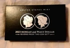 2023 CAMEO Morgan & Peace Dollar Reverse Proof Two-Coin Set- OGP & CoA-GORGEOUS!