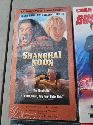 Lot Of 4 Jackie CHAN VHS TAPES - Picture 2 of 5