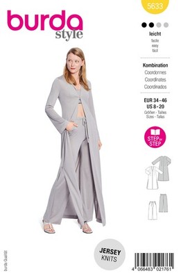burda style Nr. 5633 Kombination Gr. 34 - 46
