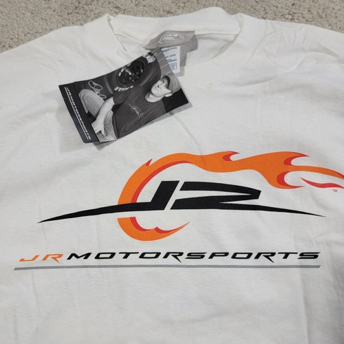 JR Motorsports Grand Opening T Shirt Mens Size XL NOS White Nascar NC - Bild 2 von 9