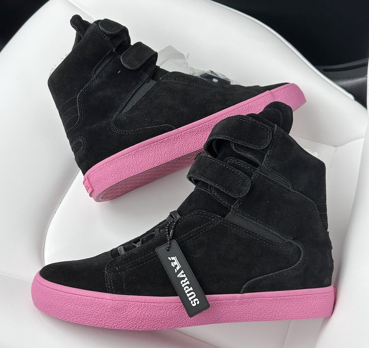 靴 SUPRA FOOTWEAR Supra Tk Society High Top Shoes Fashion Sneakers Suede US