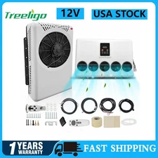 12V Cooling A/C Kit Vehicle Split Air Conditioner Universal Fit RV Bus Truck